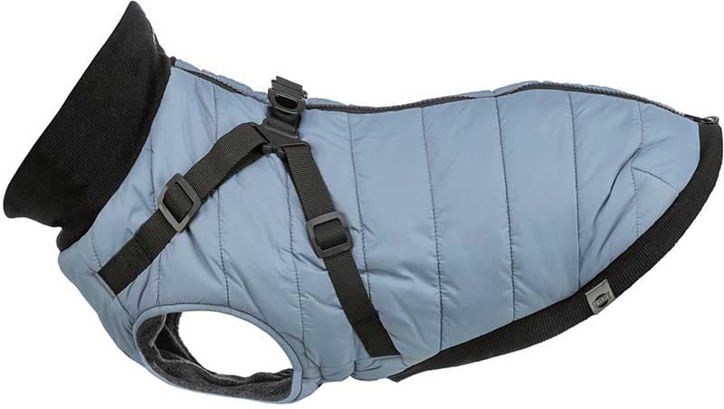 Odelo sa integrisanim amom za pse leđa 27cm Pontis grey-blue Trixie 6803441