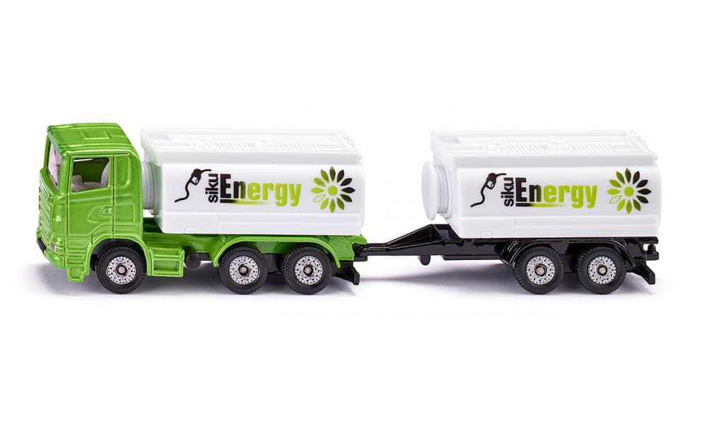 SIKU Kamion sa cisternama - Truck with tank truck superstructure and trailer  1690