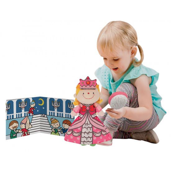 KSKIDS Set PRINCEZA i BALERINA - Role Play Doll Sets - Princess and Ballerina - KA10780