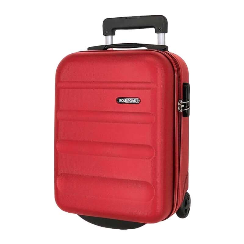 ABS Putni kofer 40cm Flex red Roll Road 58499