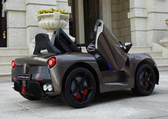 Dečiji automobil na akumulator LFF Sivi