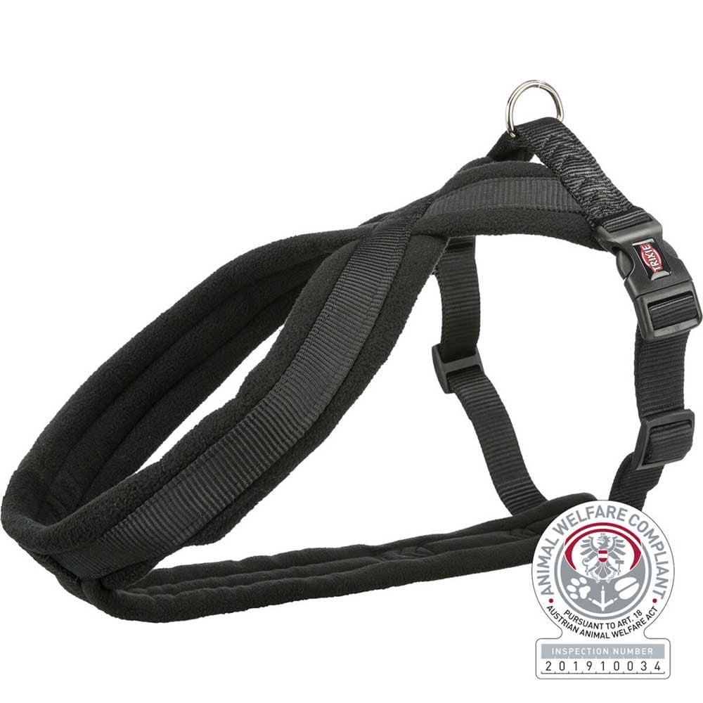 Am za psa Trixie Premium Touring black veličina S