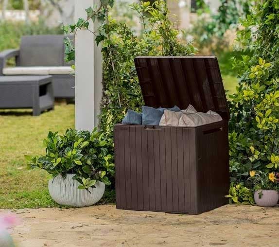 Keter City Sanduk za odlaganje stvari 113L Braon