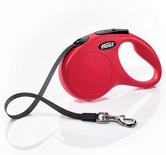 Flexi Povodac za pse New Classic L Tape 8m Red