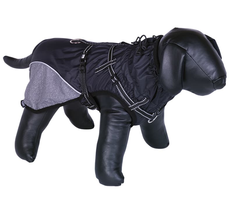 Nobby Kabanica sa amom za pse Akam Black leđa 40cm 65356