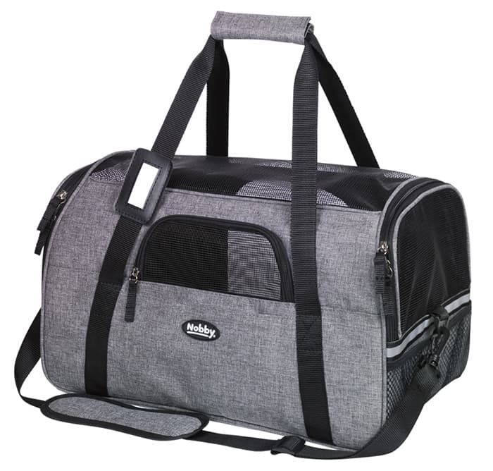 Nobby Torba za mačke i male pse do 8kg Cando Grey 63842