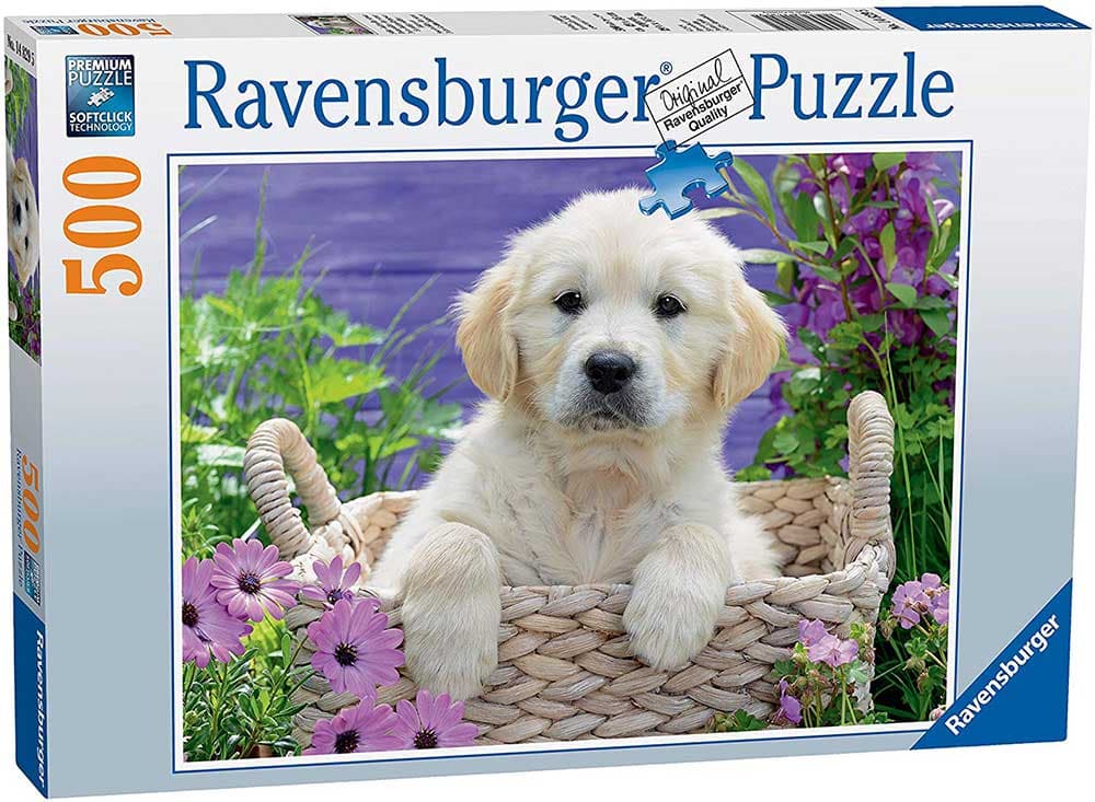 Ravensburger Puzzle 500 delova -  Slatki zlatni retriver 14829