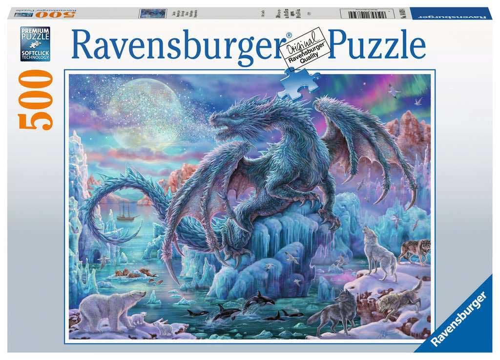 Ravensburger Puzzle 500 delova -  Mistični zmajevi 14839