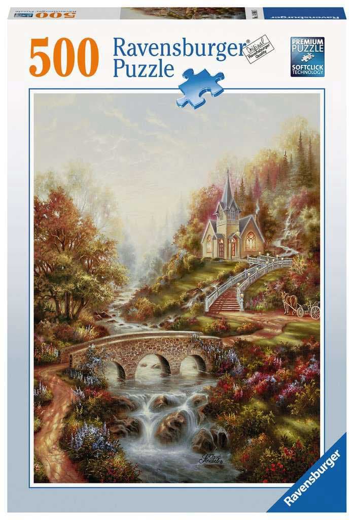 Puzzle 500 delova Zlatni sat Ravensburger 14986