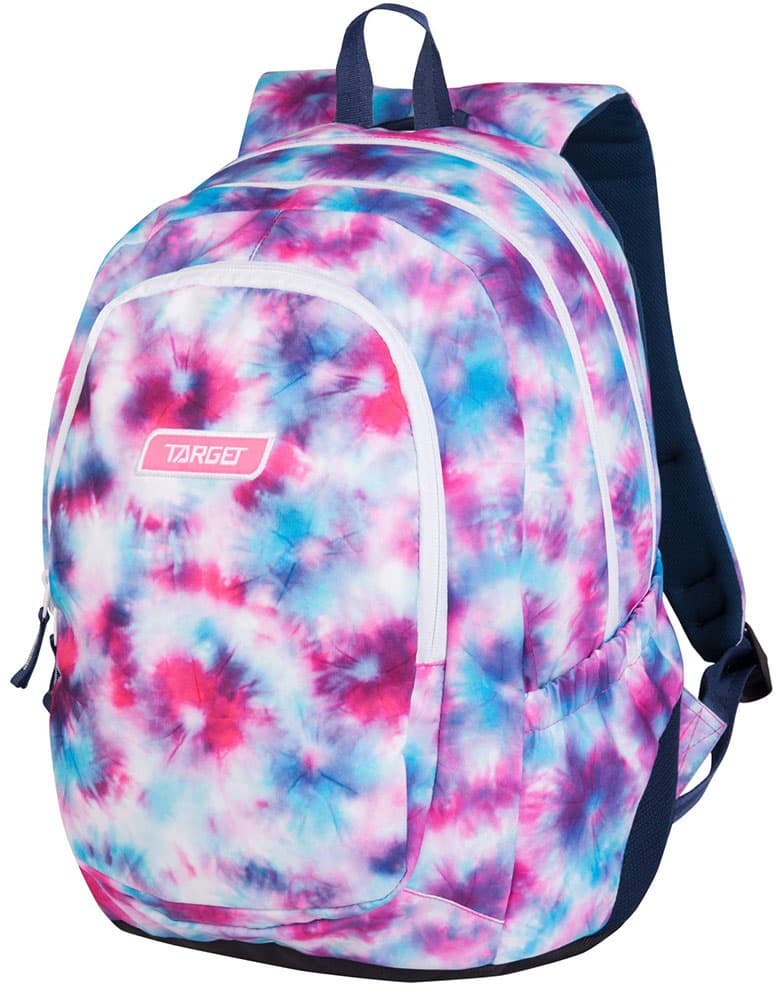TARGET 3 ZIP Duel - Ranac za školu TIE DYE 26703