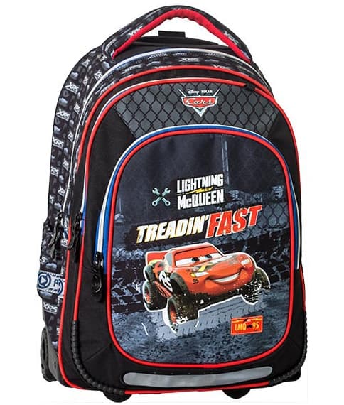 Školski ranac sa točkićima Play - Cars XRS
