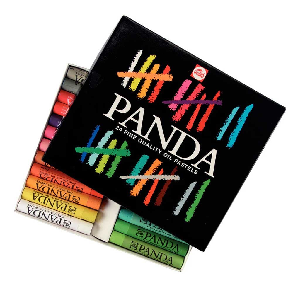 Pastel boje za decu Komplet 24 komada Panda Royal Talens 689202