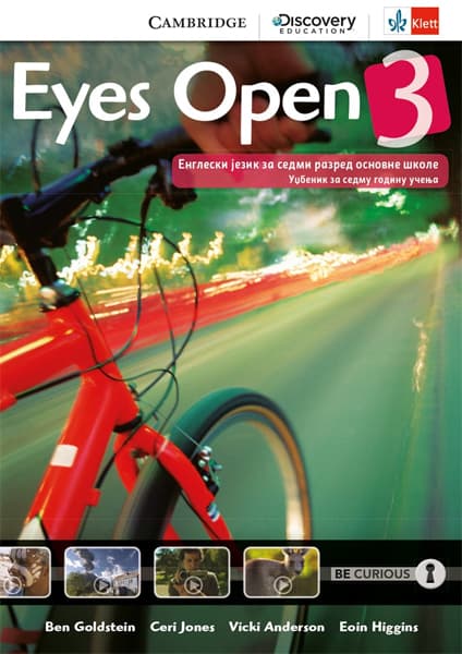 Klett Engleski jezik 7 Udžbenik za sedmi razred osnovne škole Eyes Open 3