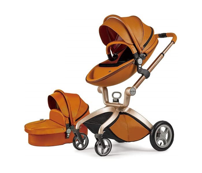 HOT MOM Kolica za bebe F22 2 u 1 F22BROWN