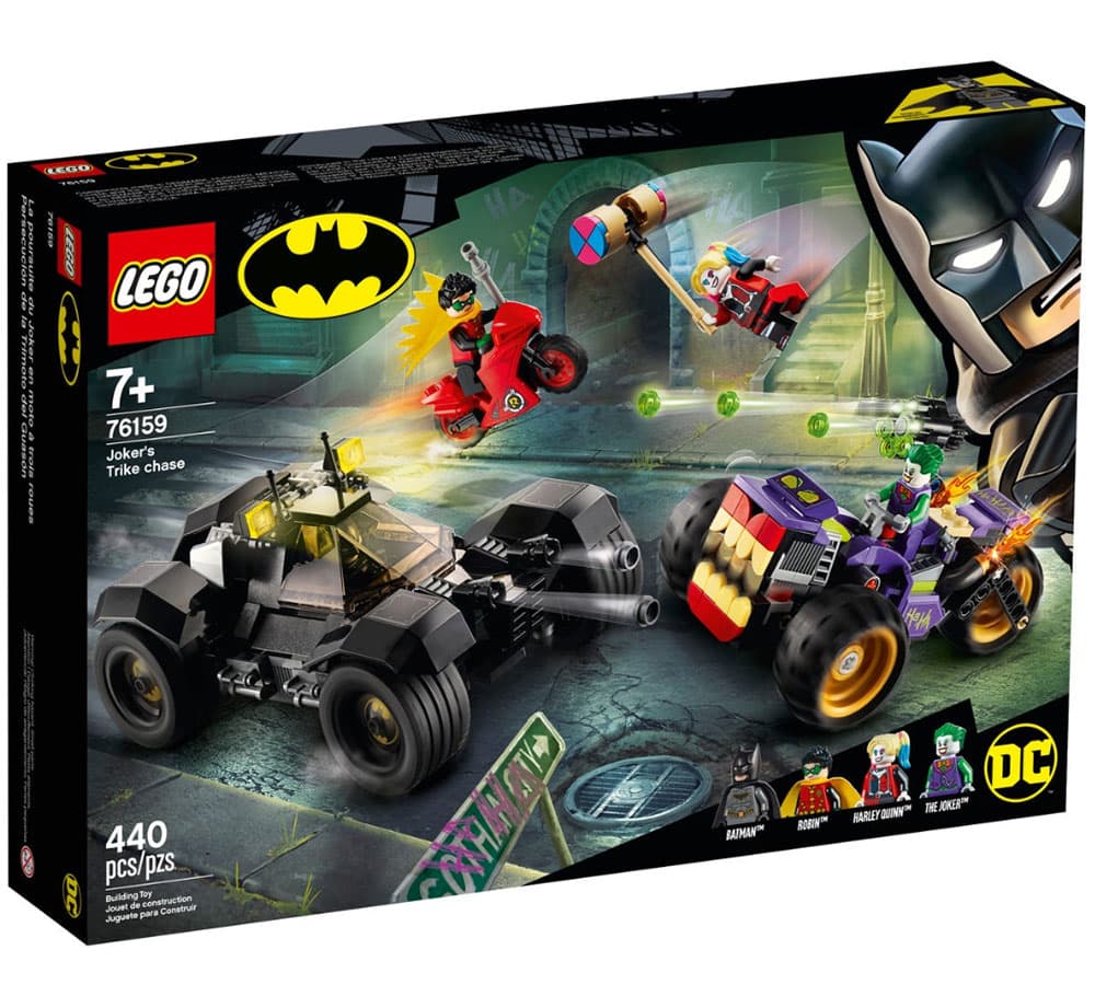 LEGO® Kocke Betmen - Potera za Džokerom 76159