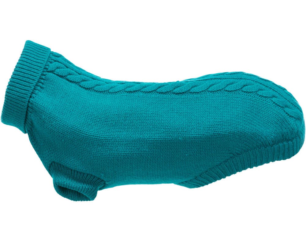 Džemper za pse Kenton Turquoise veličina 33cm Trixie 680043