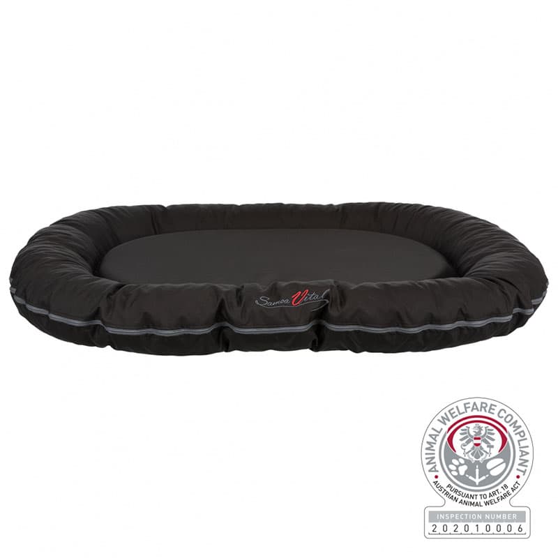 Ortopedski jastuk za pse Samoa Vital Black 130cm Trixie 28329