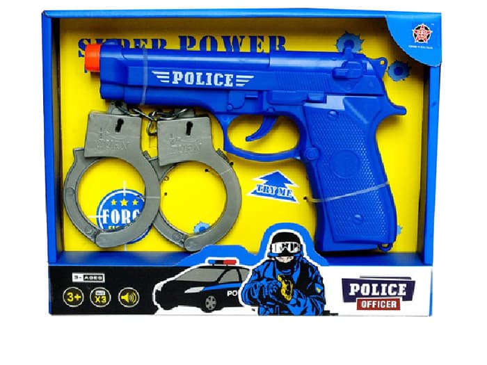 Igračka Set Pištolj sa lisicama POLICIJA 864036
