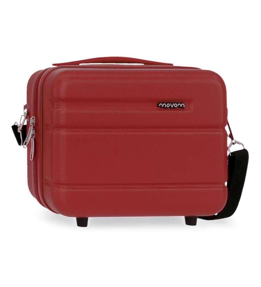 Movom ABS Kozmetički kofer Galaxy red 59839