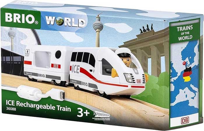 BRIO Igračka Voz ICE sa USB kablom za punjenje 36088