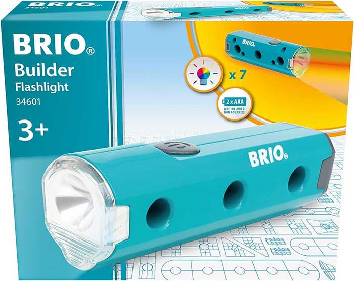 BRIO Igračka Baterijska lampa sa šarenim svetlom 34601