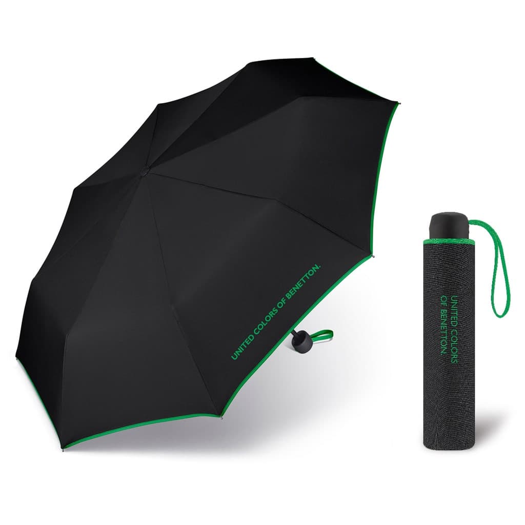 BENETTON Kišobran Super Mini Black