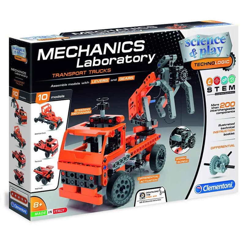 CLEMENTONI Science and Play MECHANICS Mehanika TRANSPORTNI  KAMIONI CL75029