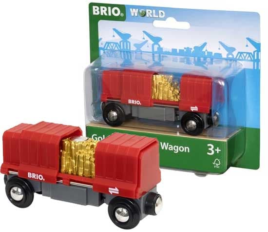 Brio Teretni vagon sa tovarom zlata BR33938
