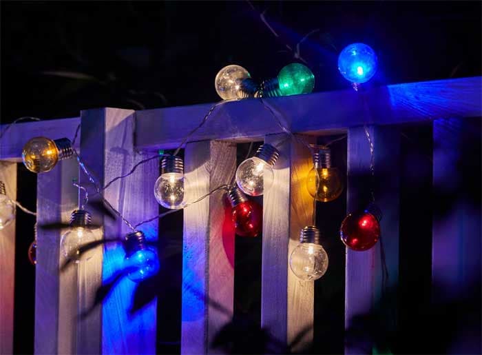 LED lampice Niz 12m Color 50 LED