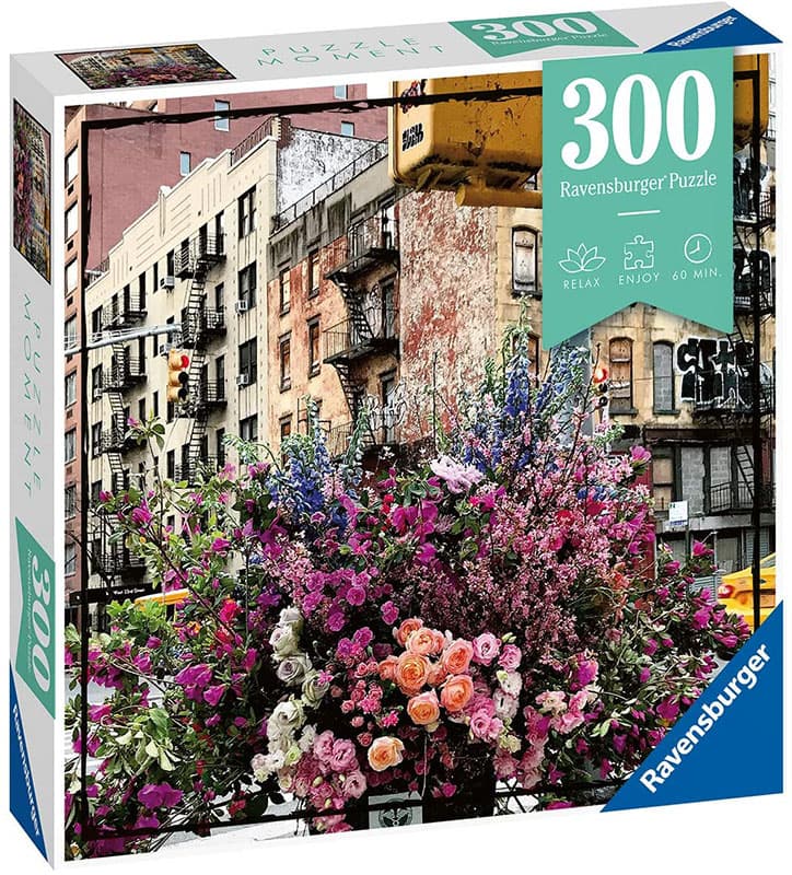 Ravensburger Slagalica za odrasle 300 delova - Cveće u Njujorku 12964