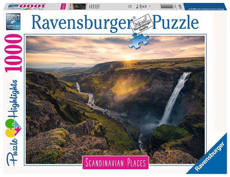 Ravensburger Slagalica 1000 delova - Vodopad Haifos, Island 12000110