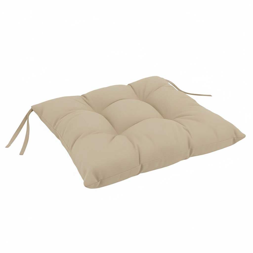 Pamučni Jastuk Za Stolicu 50 x 50 cm Beige