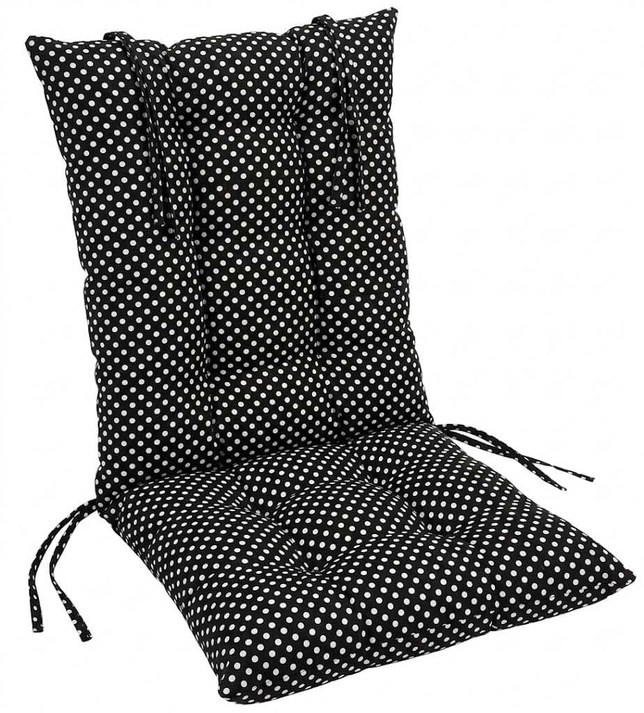 Pamučni Jastuk sa Naslonom Za Stolicu 45 x 90 cm Polka Dots