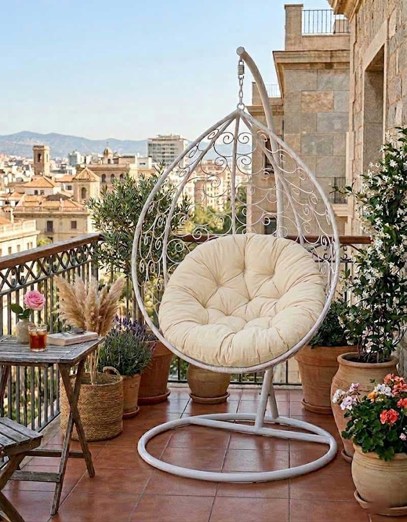 Jastuk Za Jaje Baštensku Ljuljašku 100 cm Beige