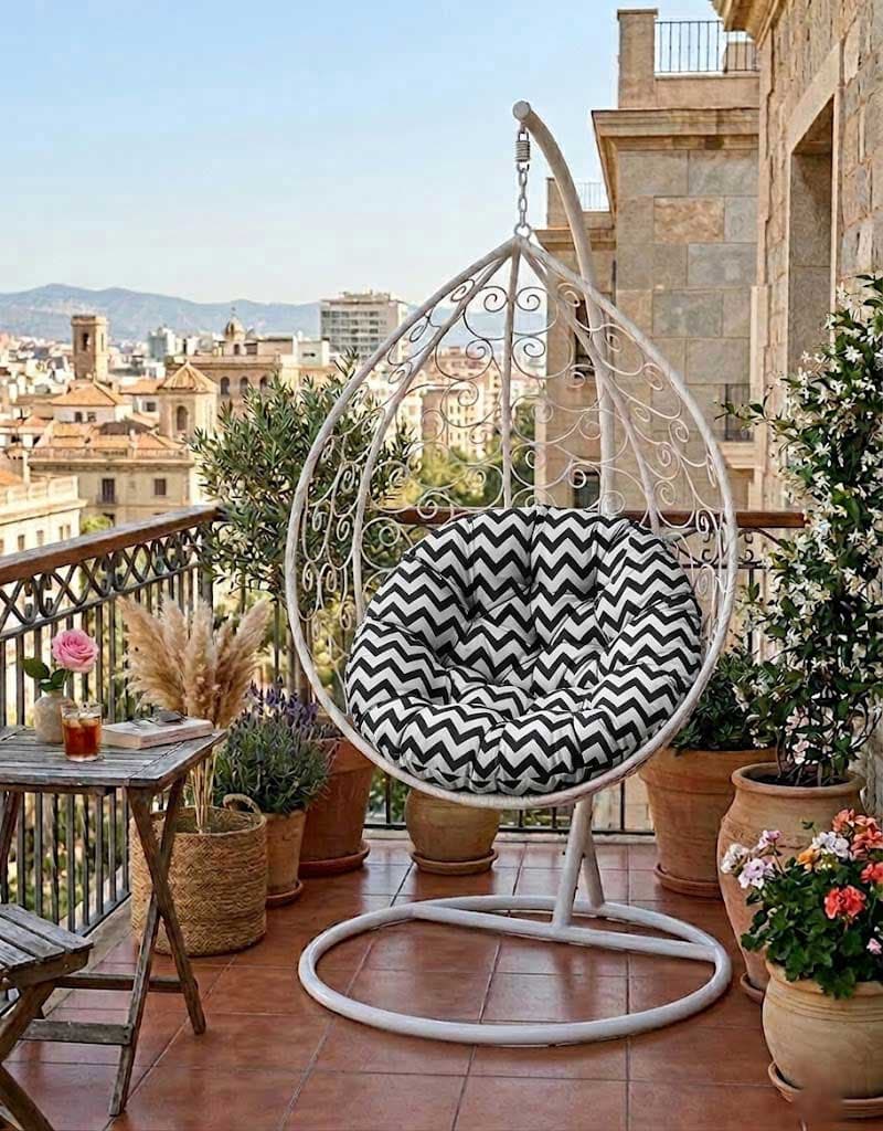 Jastuk Za Jaje Baštensku Ljuljašku 100 cm Cikcak