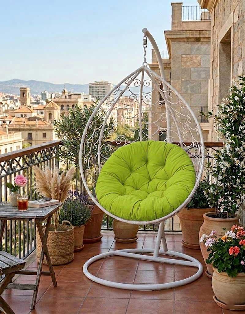 Jastuk Za Jaje Baštensku Ljuljašku 120 cm Limeta