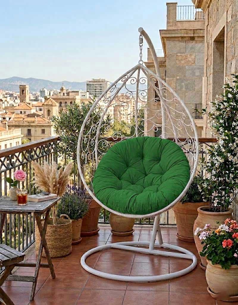Jastuk Za Jaje Baštensku Ljuljašku 140 cm Green