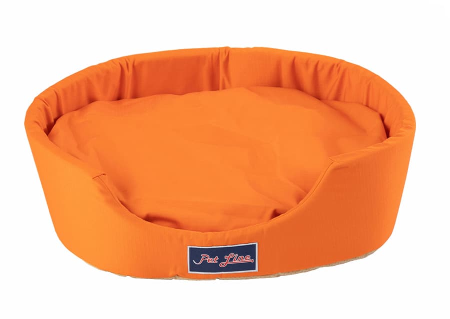 Pet Line Krevet za velike pse Oval Orange 92cm