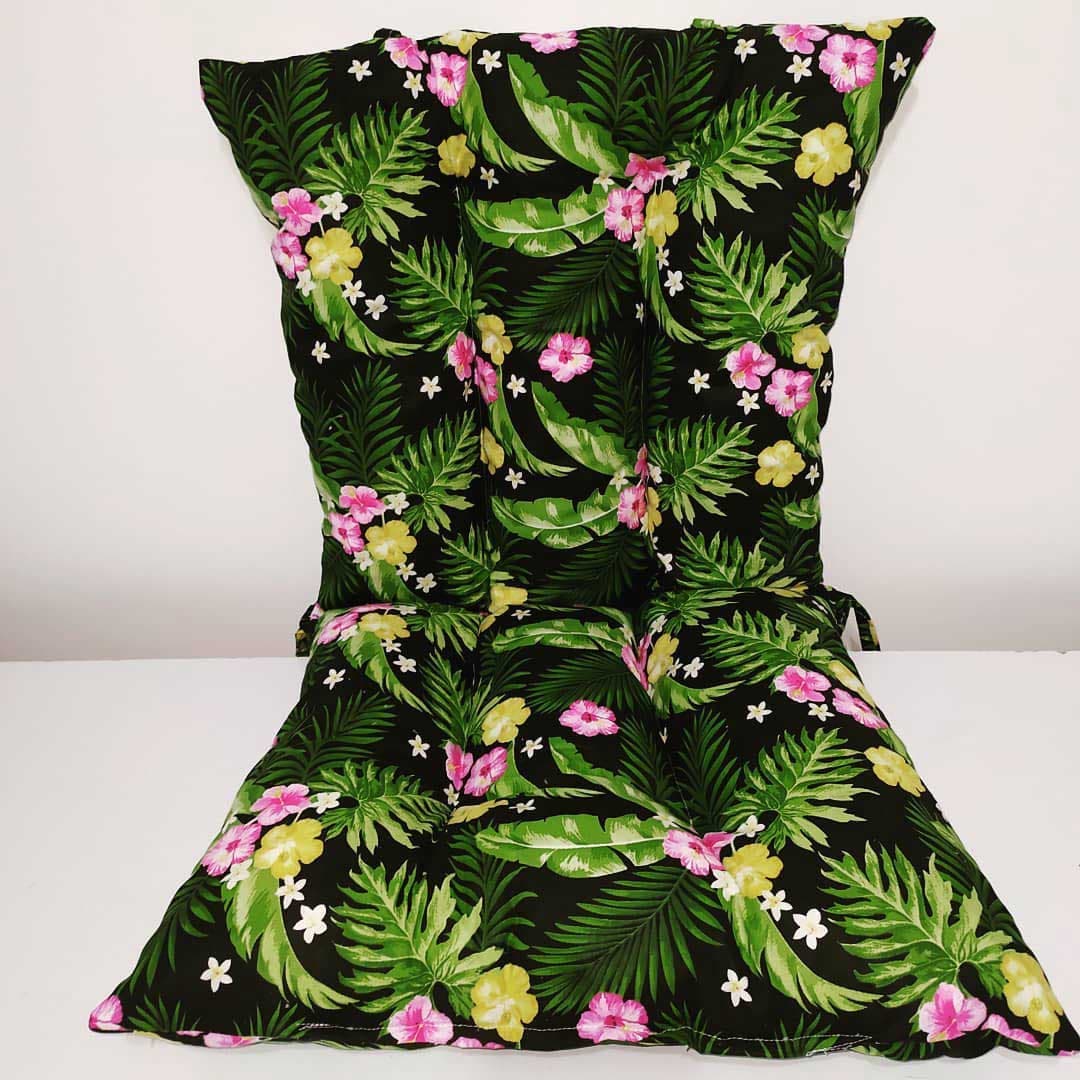 Jastuk Za Stolicu Sa Naslonom 1 kom. 45 x 90 cm GREEN FLO