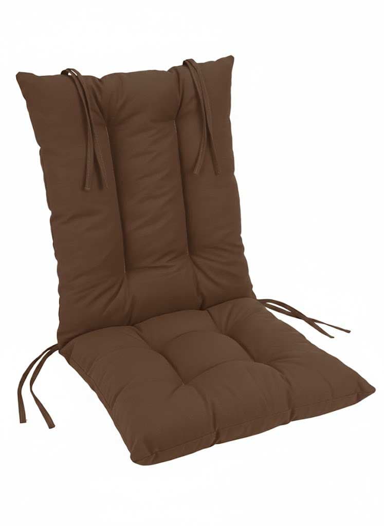Jastuk Za Stolicu Sa Naslonom 1 kom. 60 x 120 cm BROWN