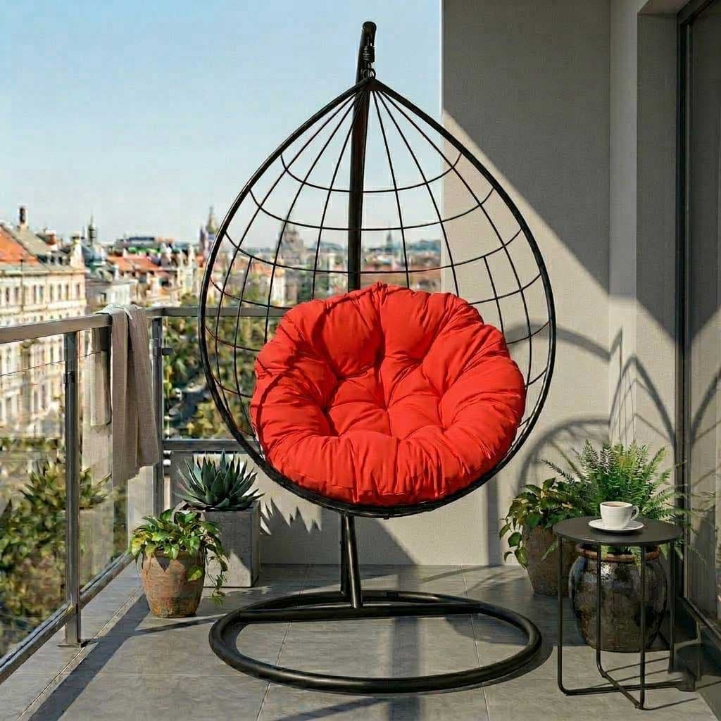 Jastuk Za Jaje Baštensku Ljuljašku - 140 cm - Red