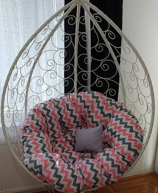 Jastuk Za Jaje Baštensku Ljuljašku - 140 cm - Cik Cak Red