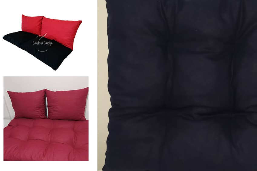 Jastuci za garniture od paleta - 130 x 50 x 50 cm - Dark Blue